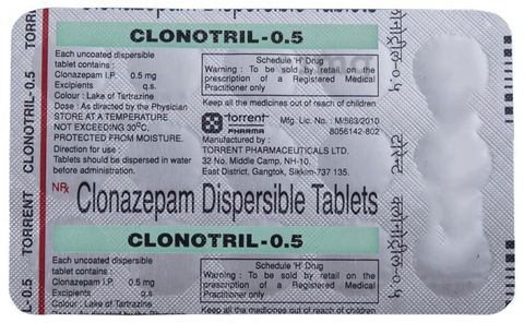 clonazepam 0.5mg Clonazepam 0.5mg