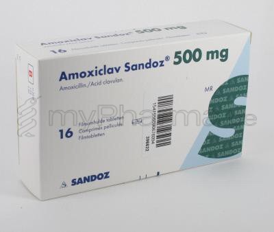 Amoxicilline dent prix