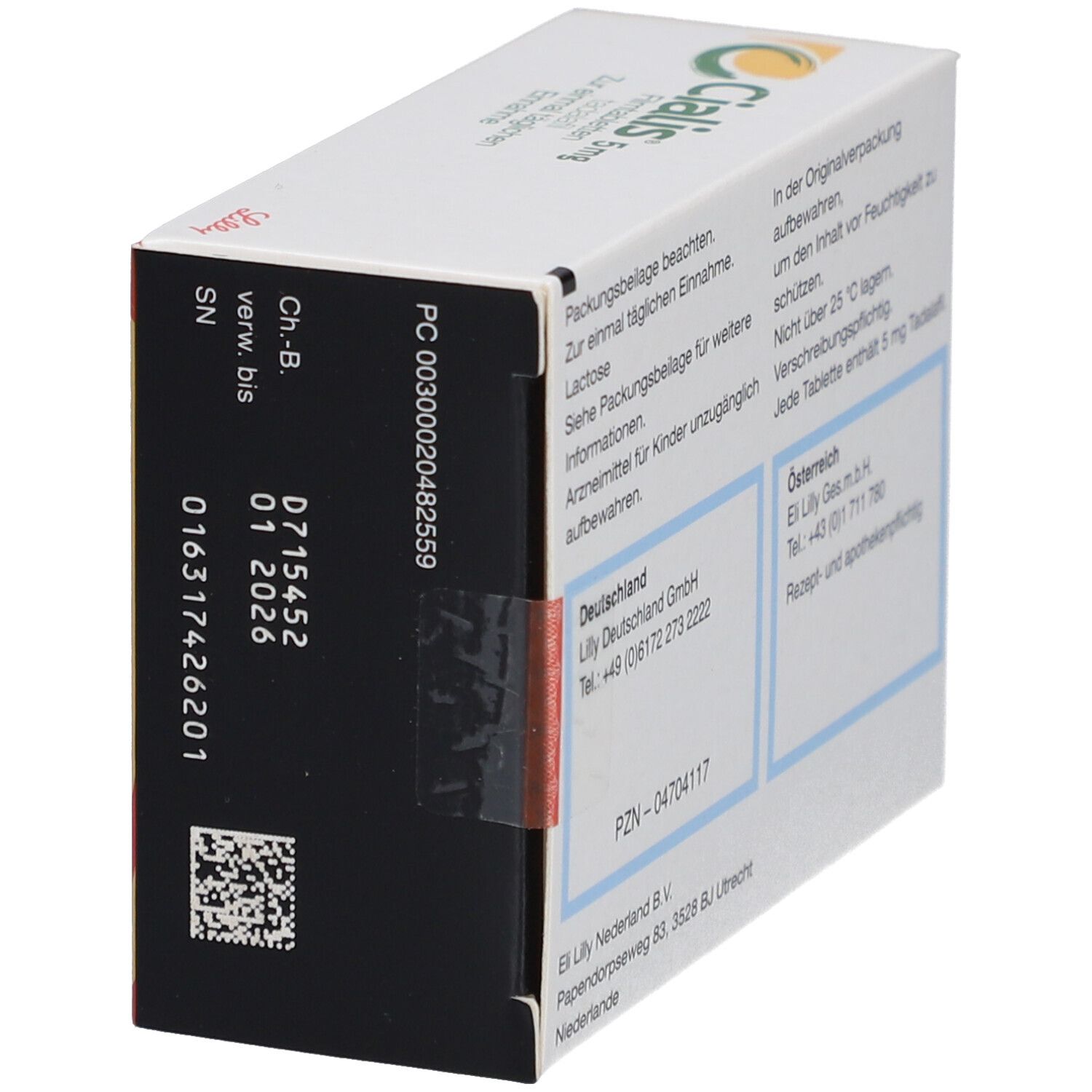 Cialis 5 Mg 84 St