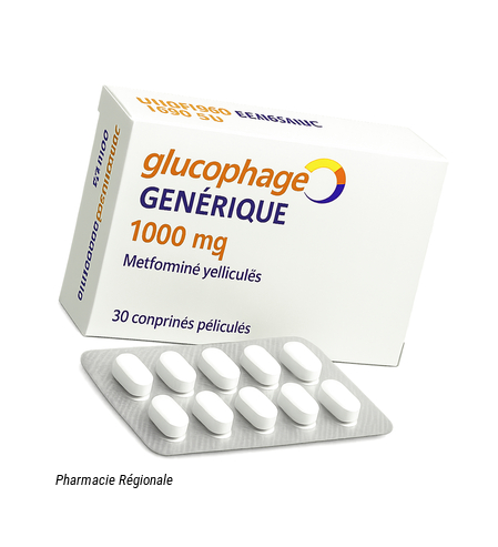 Acheter du glucophage générique