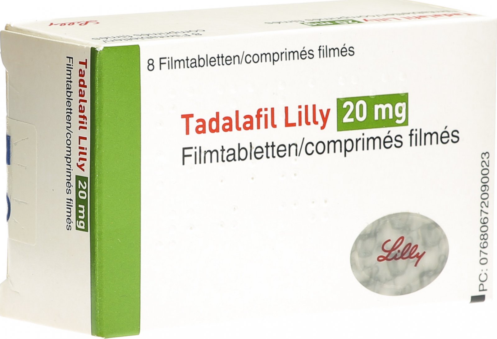 Tadalafil 10 mg boîte de 8