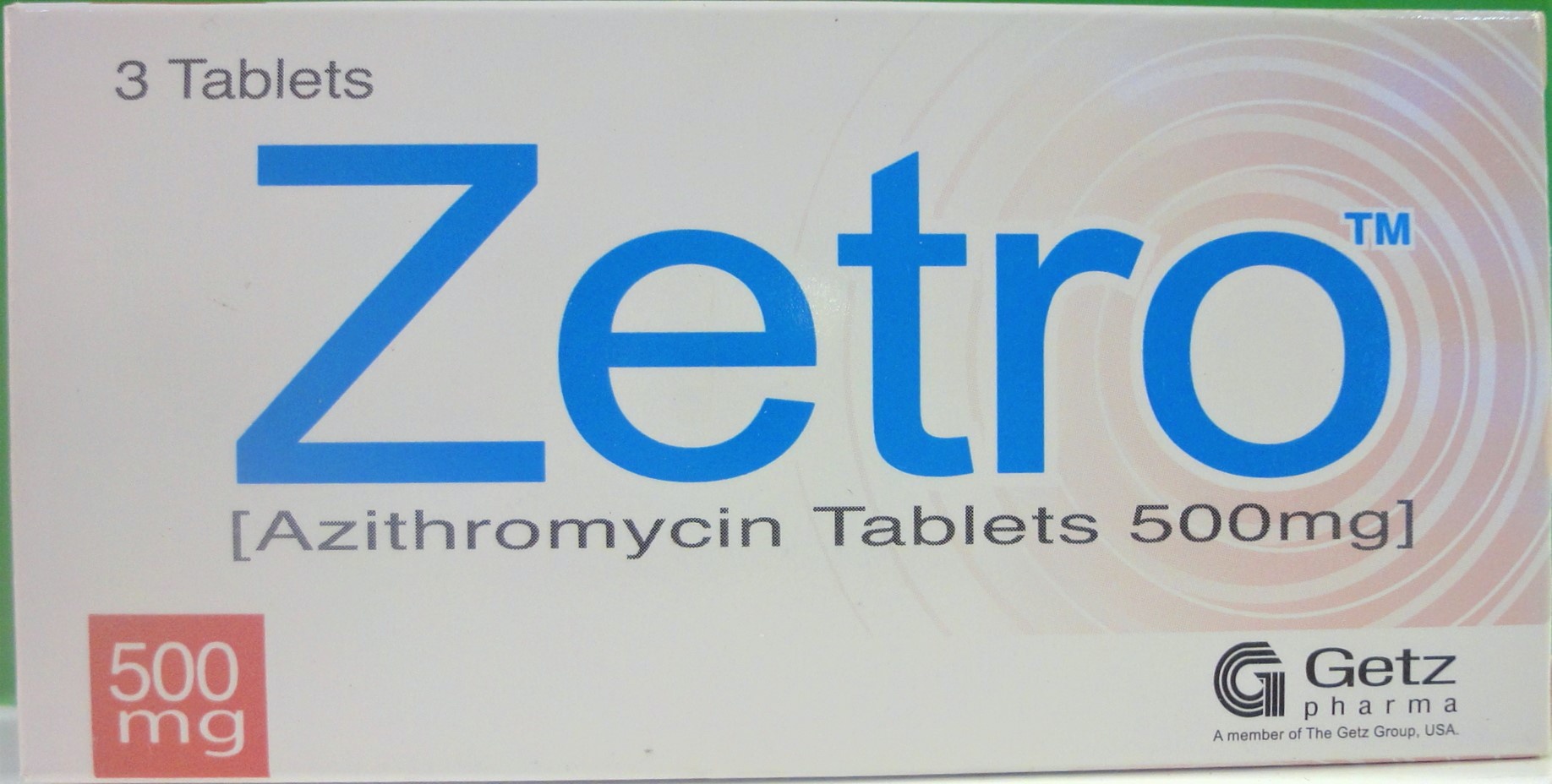 Zetron Azithromycin 500 Mg