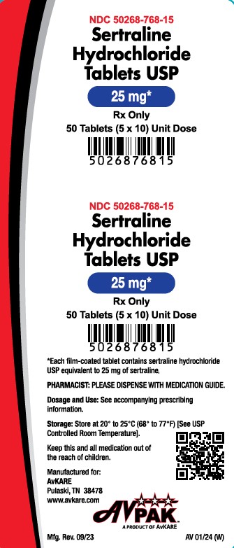 Sertraline usp 25 mg