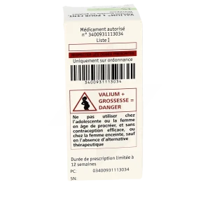valium nom generique