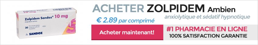 zolpidem 10 mg achat