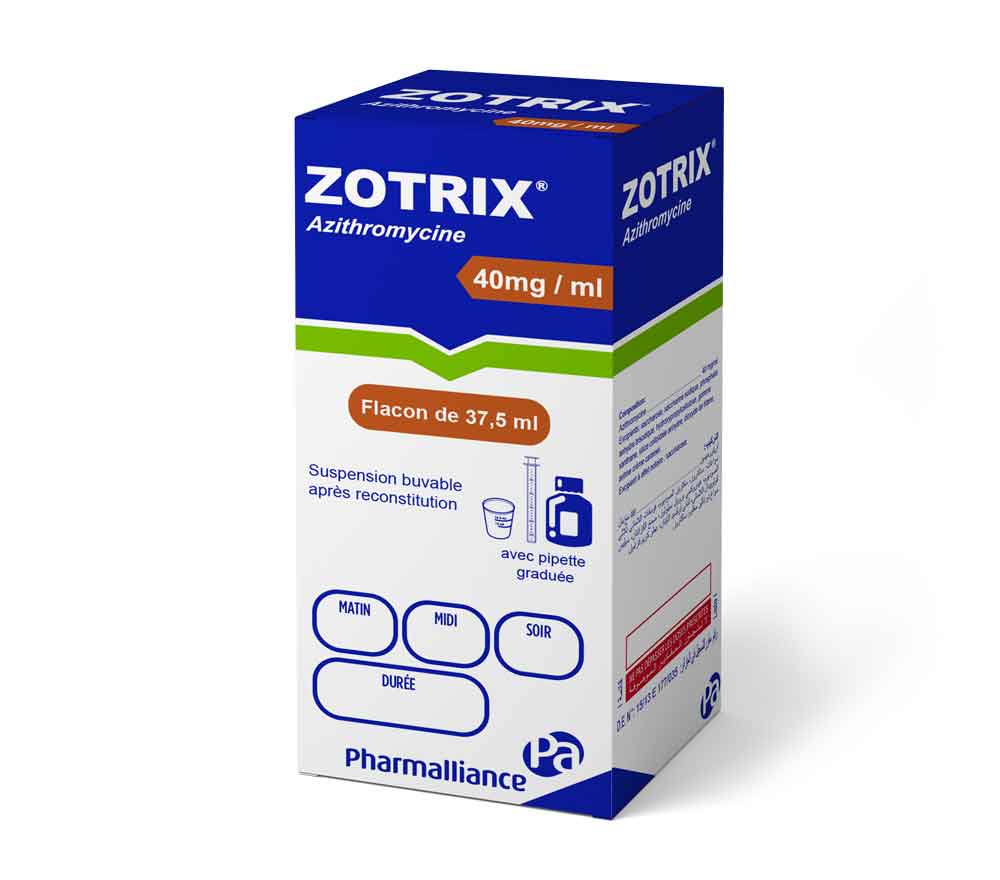 Azithromycin 100 mg/5 ml