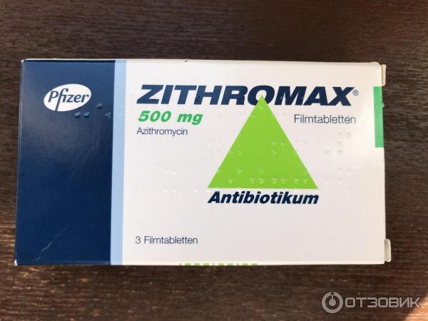 Zithromax 500mg spc