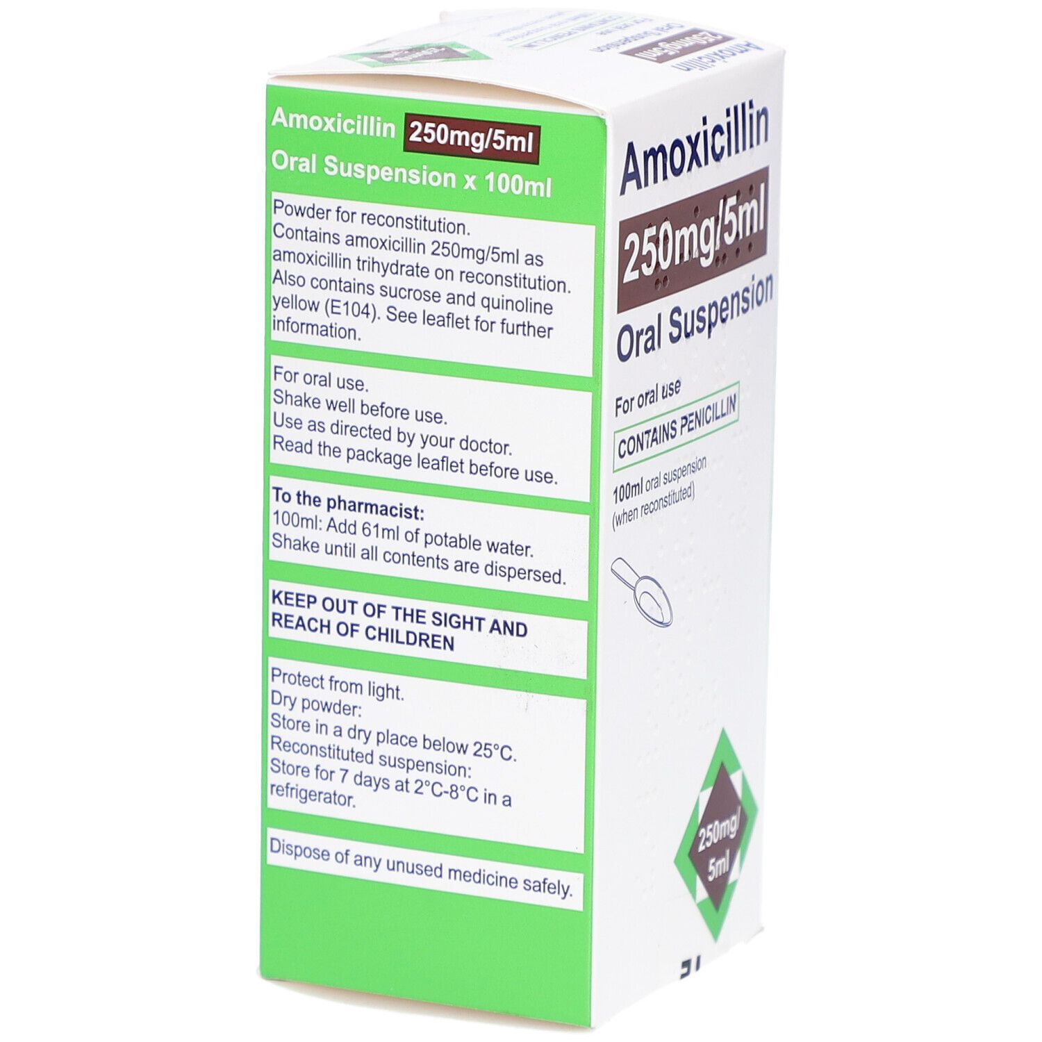 amoxicilline 250 mg pour bebe