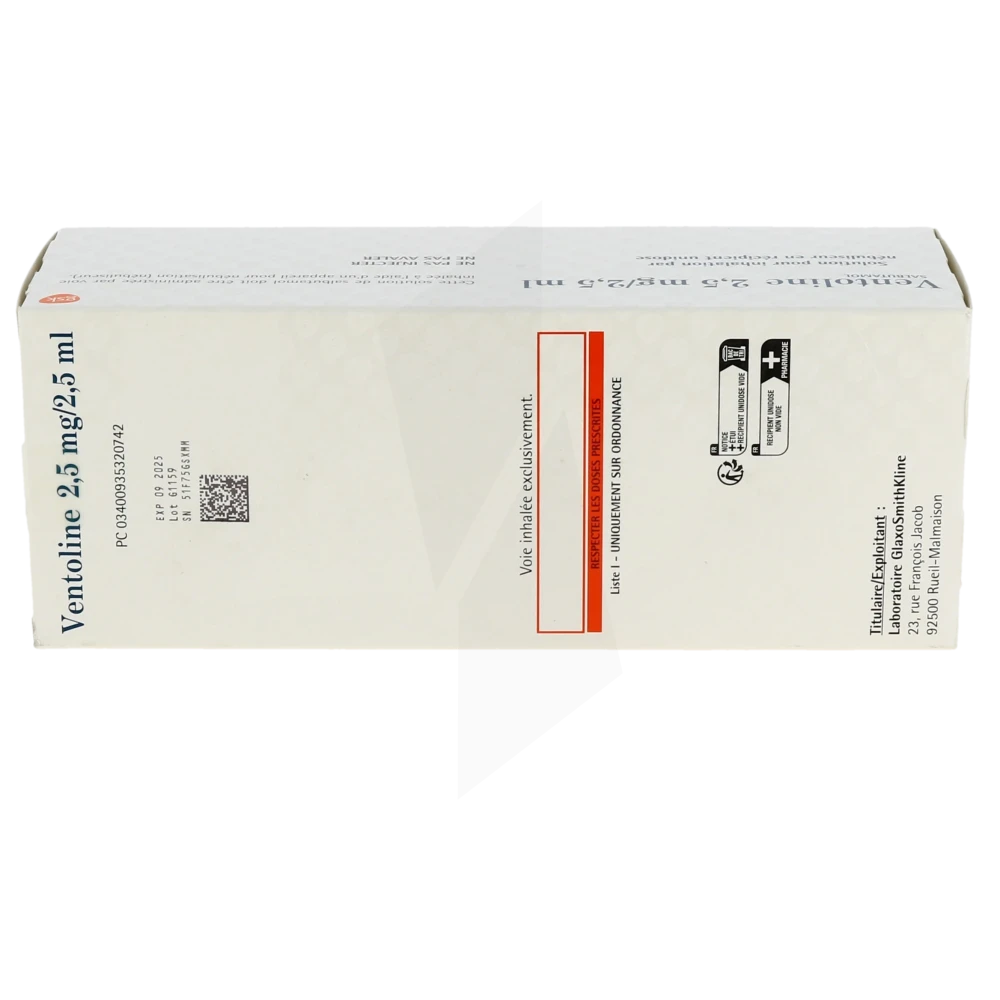 Ventolin acheter sans ordonnance