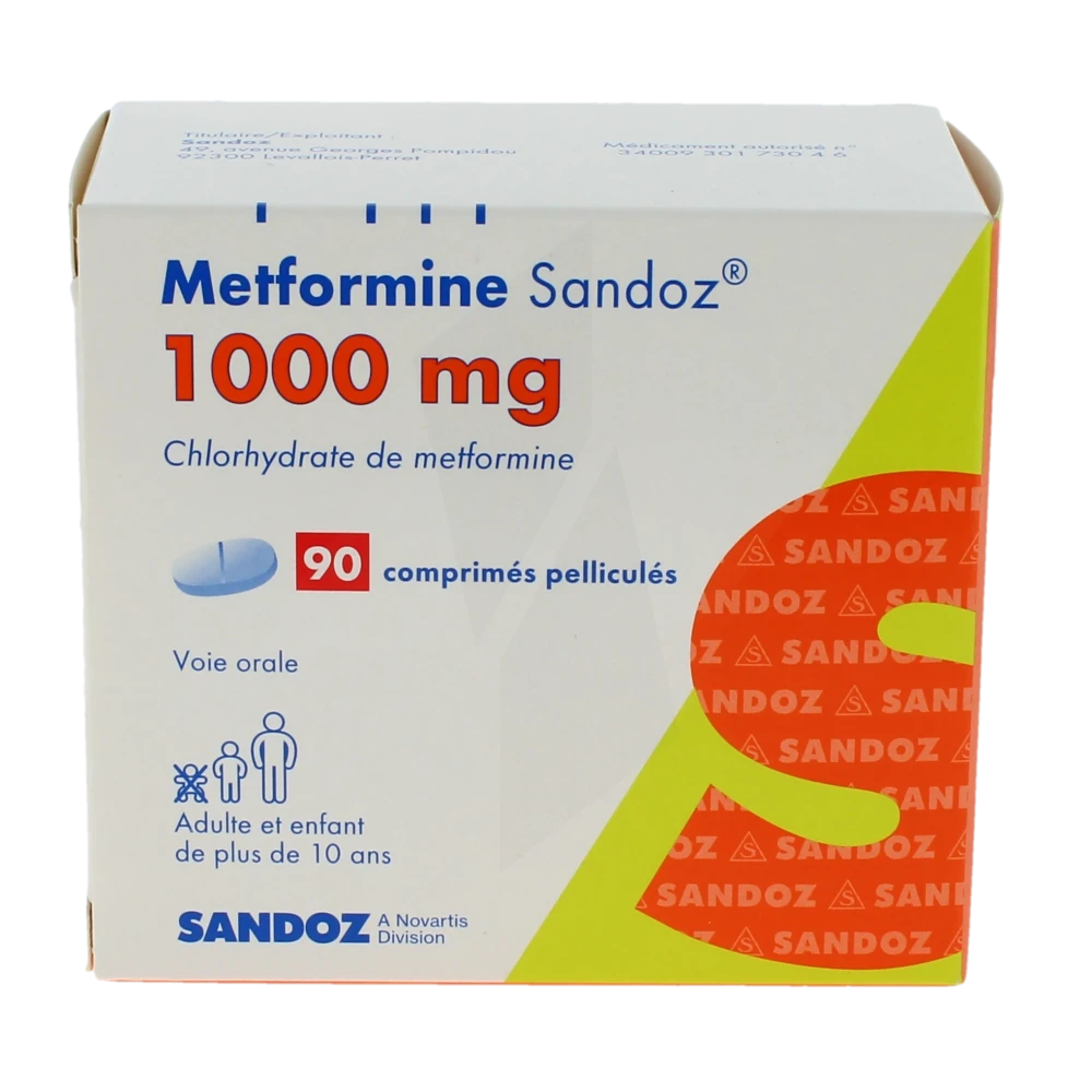 Metformine 850 Prix