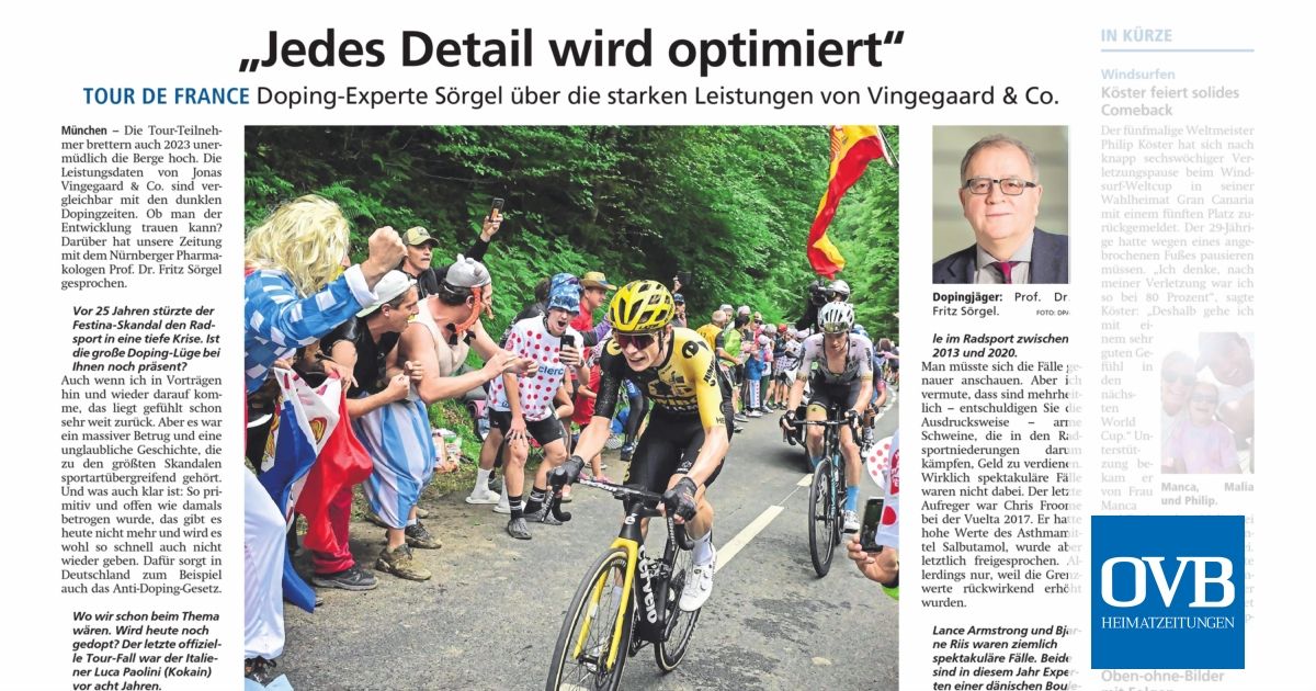 Salbutamol tour de france
