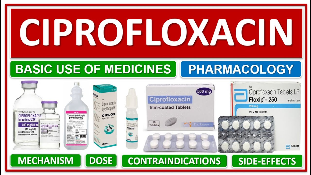 ciprofloxacin 500mg i.v