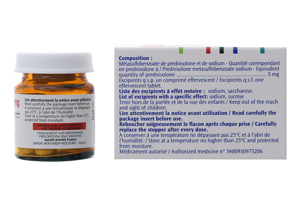prednisolone mylan générique solupred