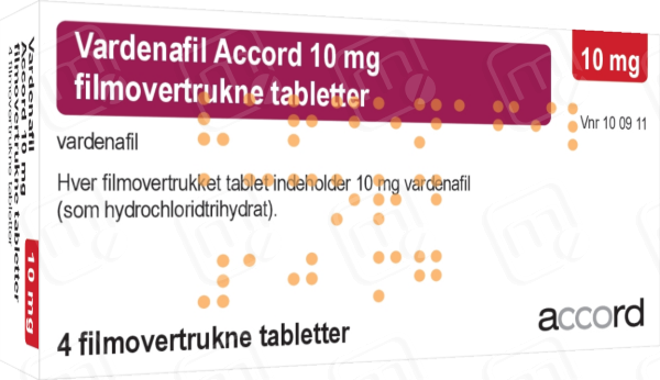 Vardenafil Accord 10 Mg
