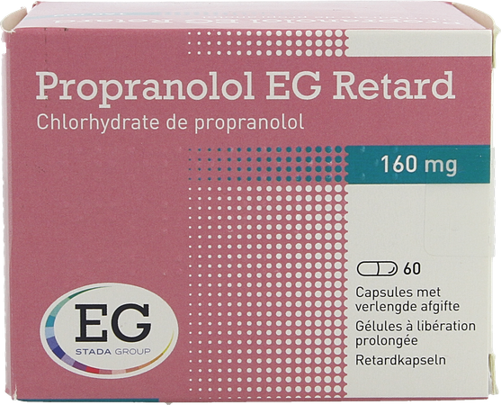 Propranolol 160 mg prix