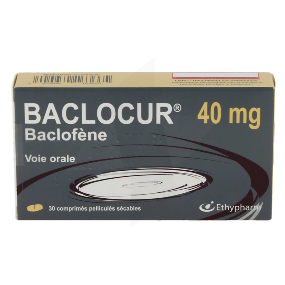 baclofen sans ordonnance
