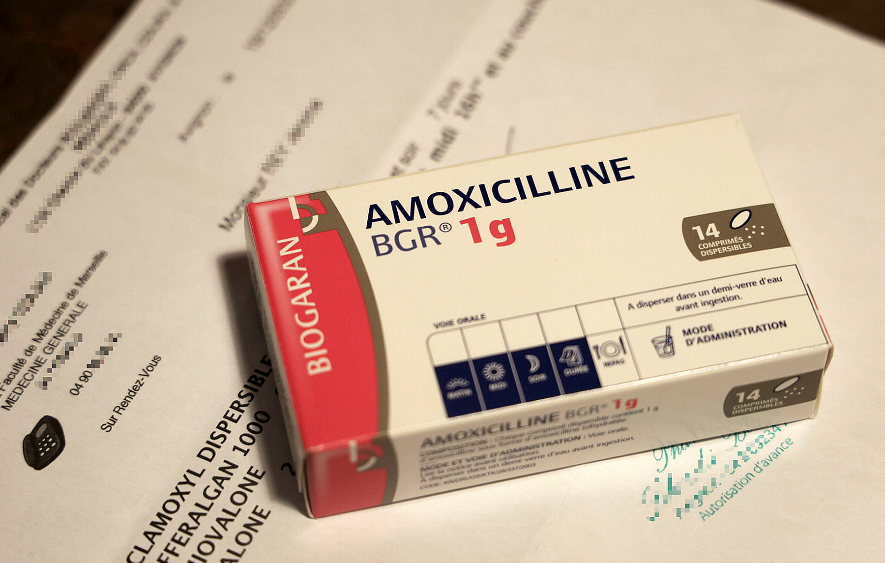 amoxicilline 1g commander