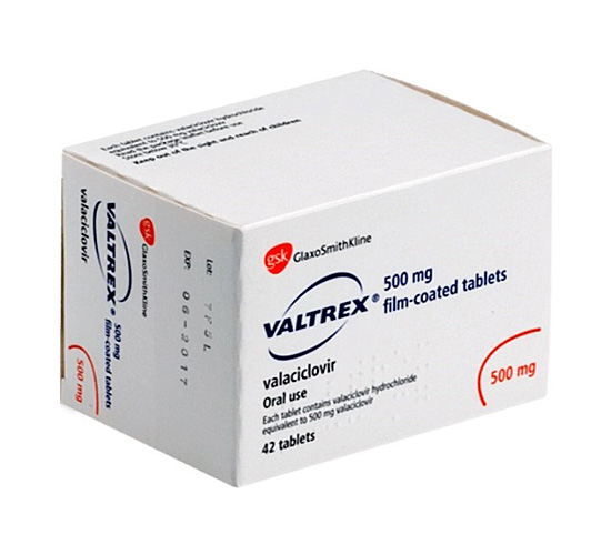 Valtrex Prix