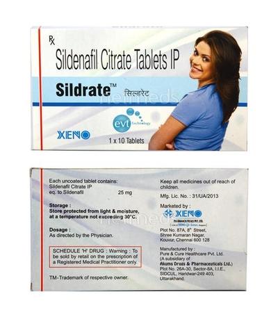 Acheter Sildénafil 25 Mg
