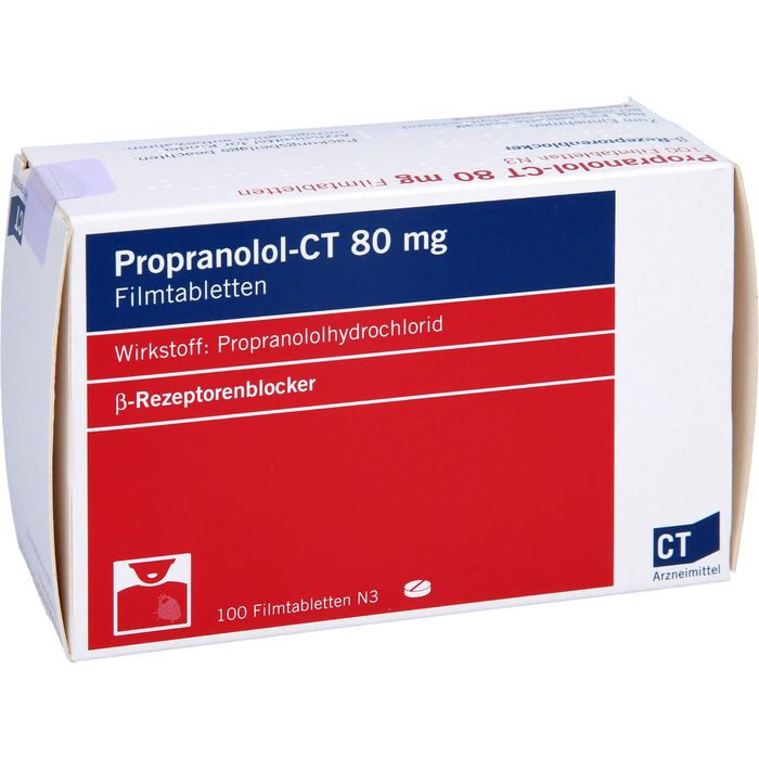 propranolol ct 80 mg Propranolol Ct 80 Mg