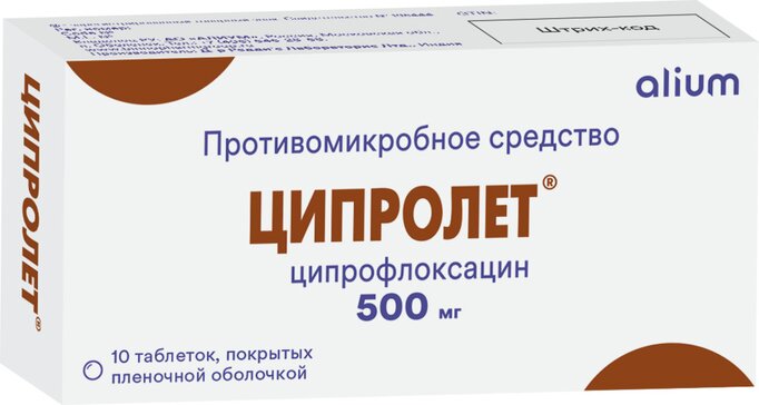Ciprofloxacin 500 Mg Std