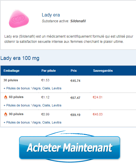 Où acheter du lady era