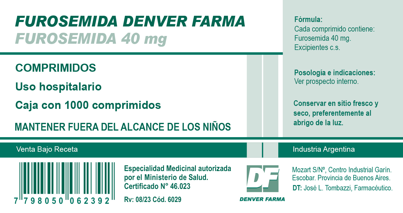 Furosemide 40 Mg En Espanol