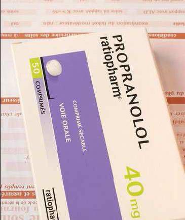 Propranolol 40 mg rcp