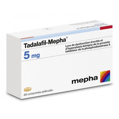 Tadalafil 5mg 84 prix