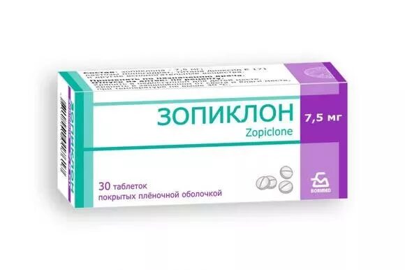 Zopiclone pilules