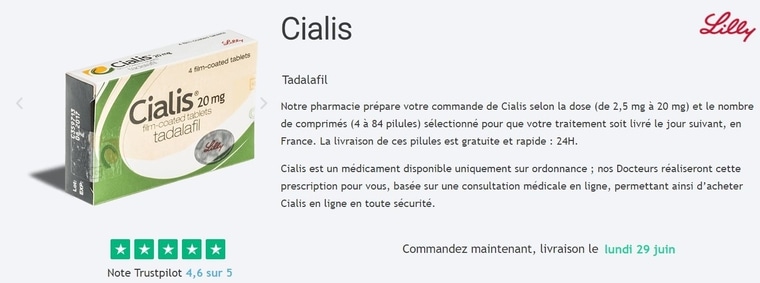 Acheter cialis en ligne