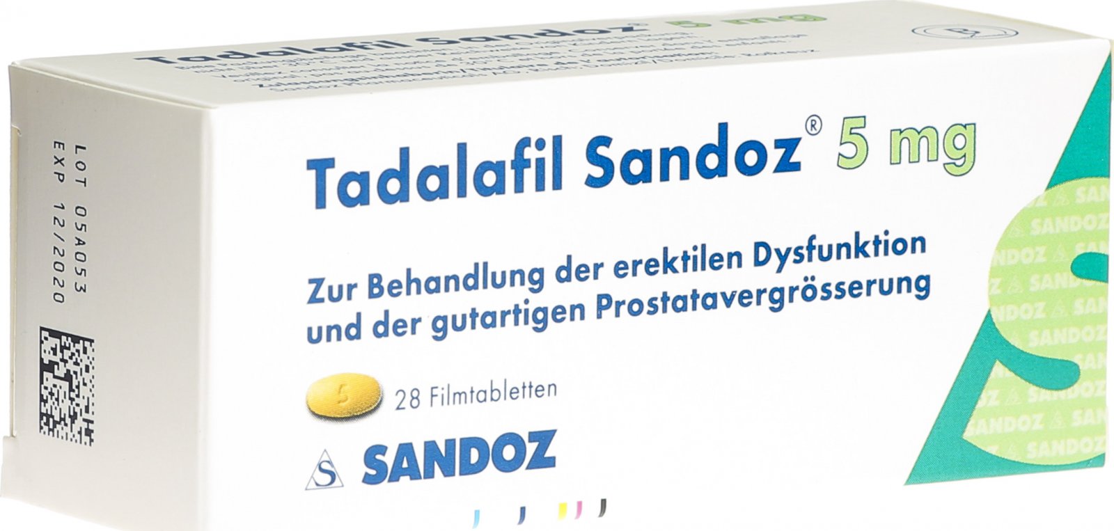 Tadalafil sandoz prix