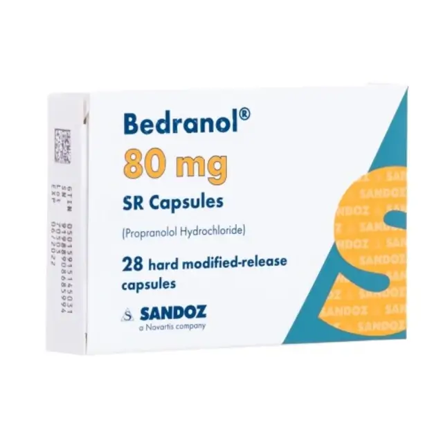 Propranolol Hcl 80 Mg Sa Cap