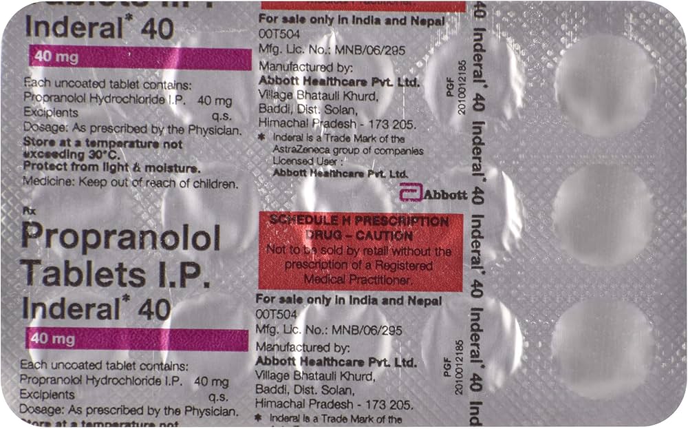 Inderal 40mg Inderal 40mg