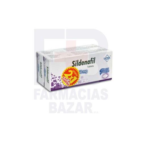 Sildenafil 100mg 4 tabletas