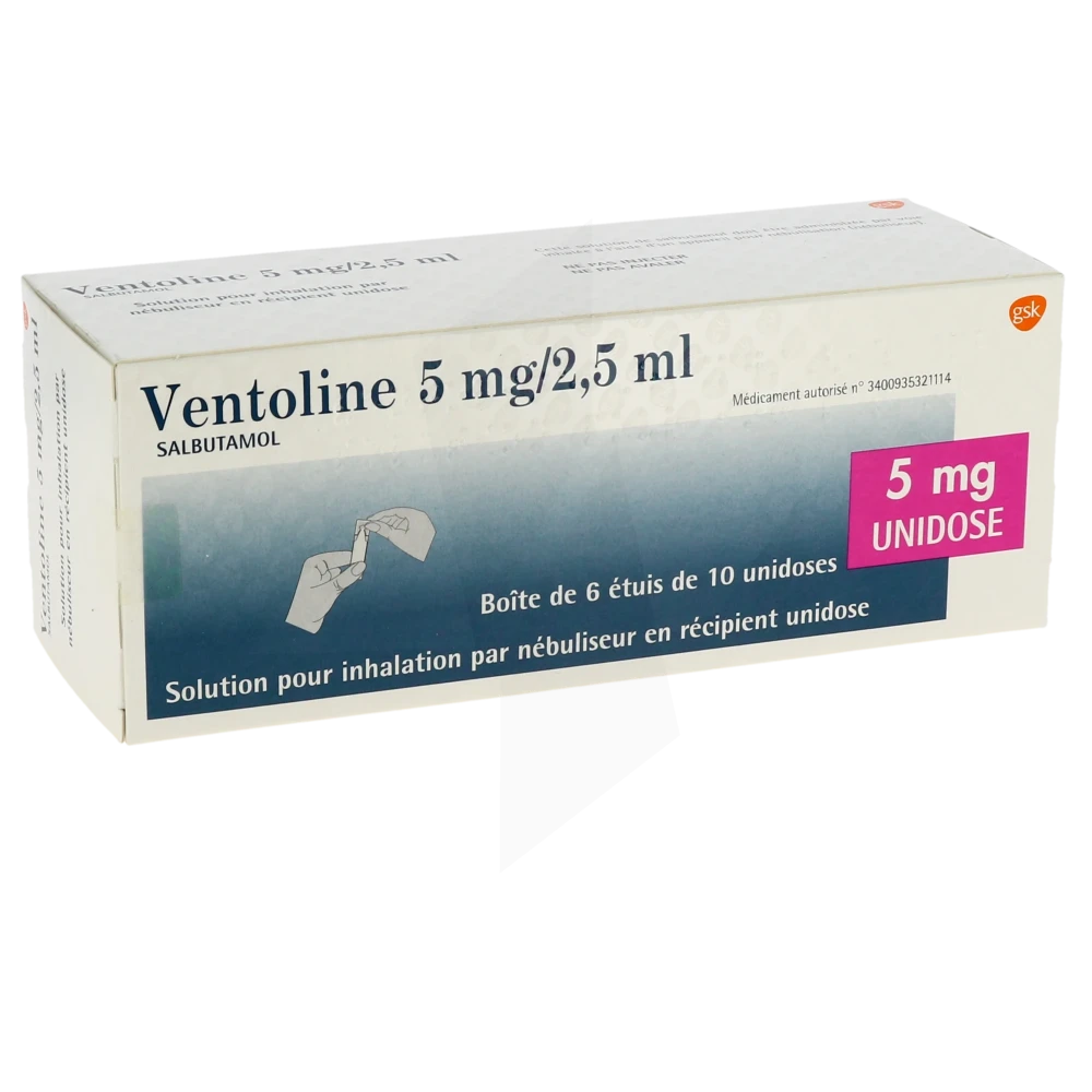 Prix pompe ventolin