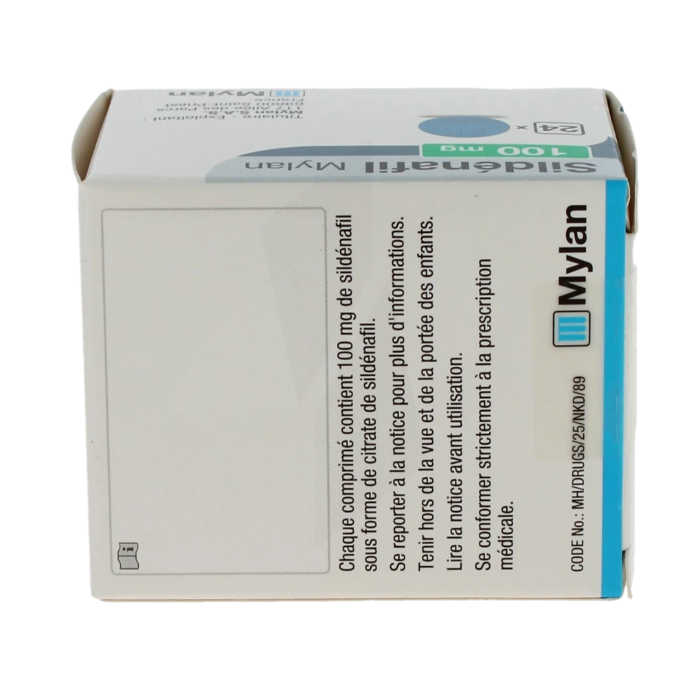 prix du sildenafil