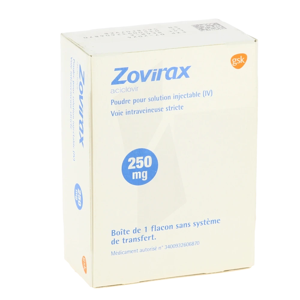 Aciclovir injectable prix