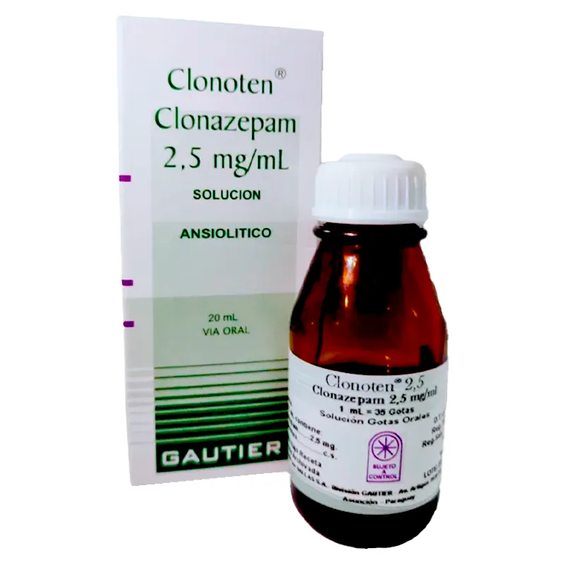 Clonazepam 2 Mg En Gotas