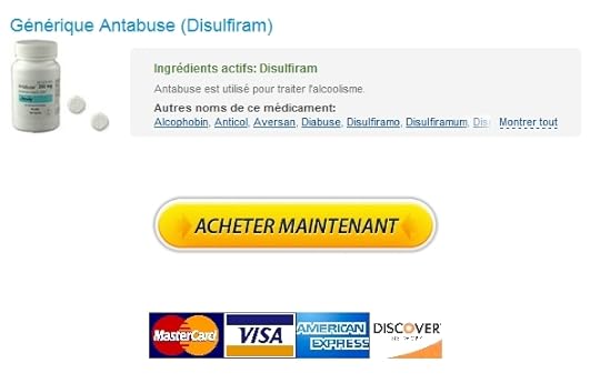 Antabuse Moins Cher