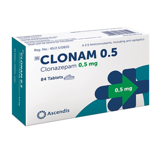Clonazépam 0.5mg