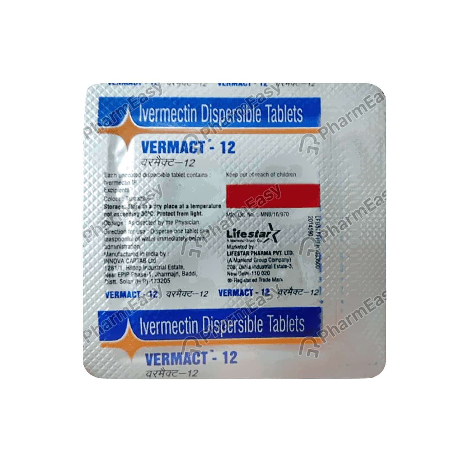 ivermectin 12 mg od