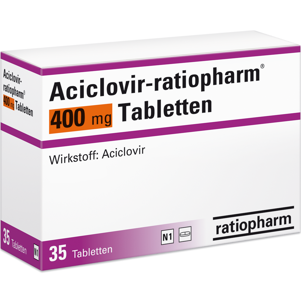 Aciclovir de 200mg ou 400mg