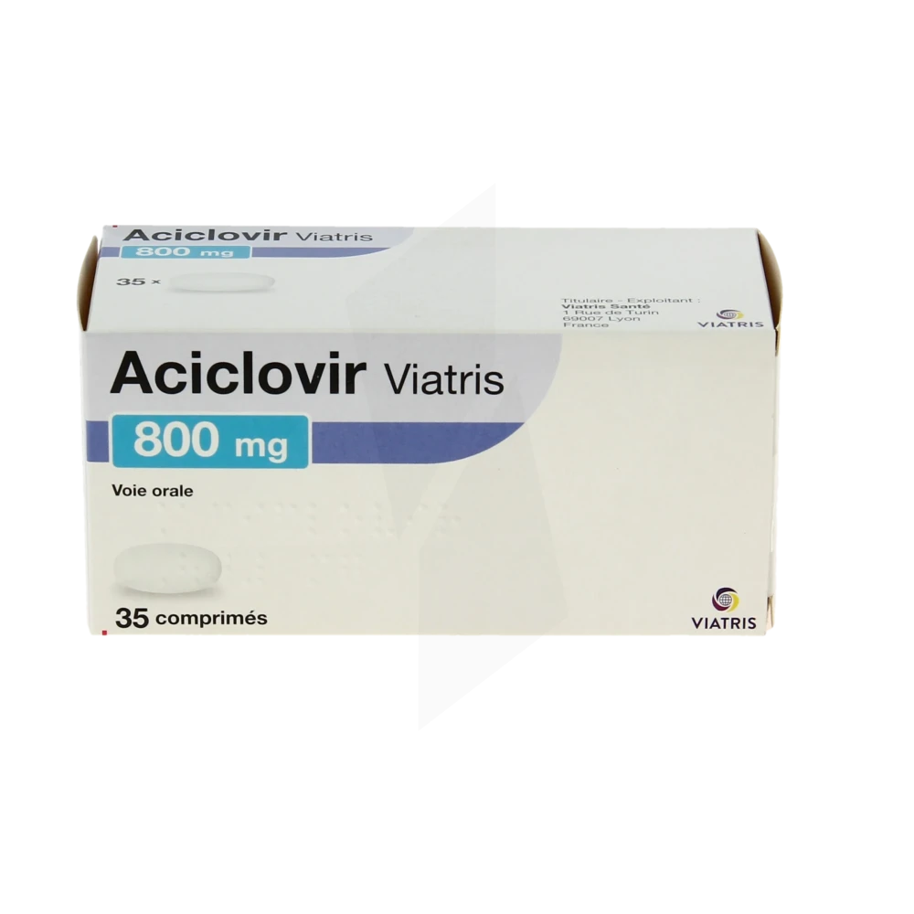 Aciclovir Cachet Sans Ordonnance