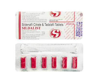 Sildalis Sildenafiltadalafil 120 Mg