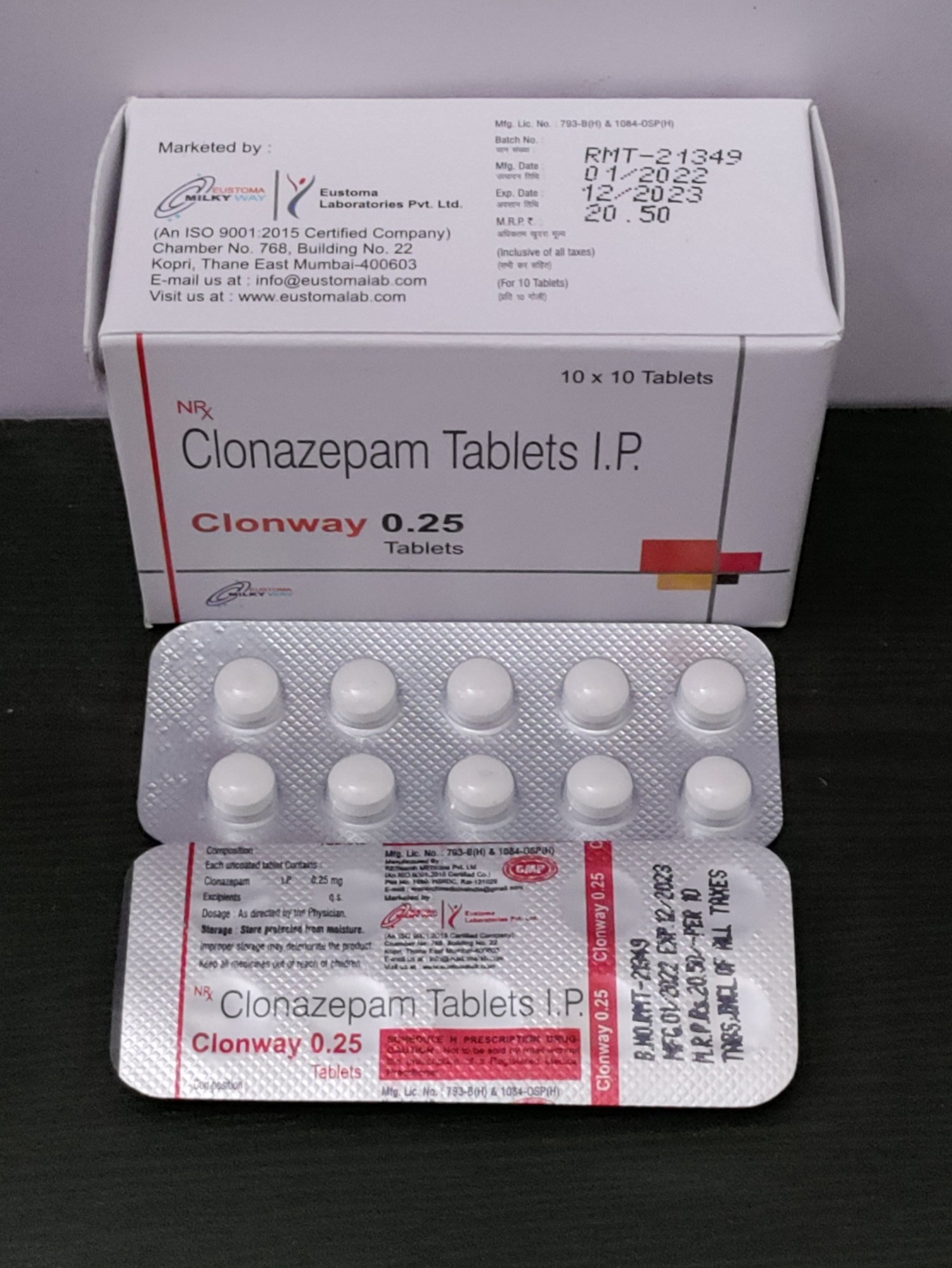 Clonazepam Pas Cher