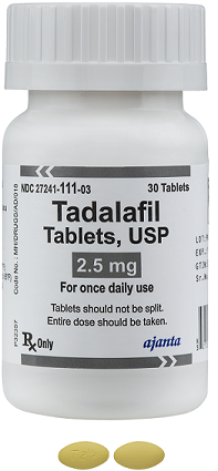 Tadalafil 2.5mg