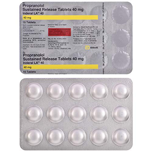 Remedio Inderal 40 Mg