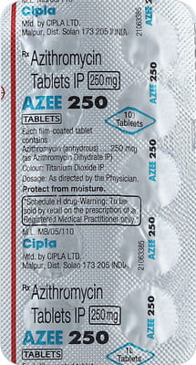 azithromycin 250 mg cipla