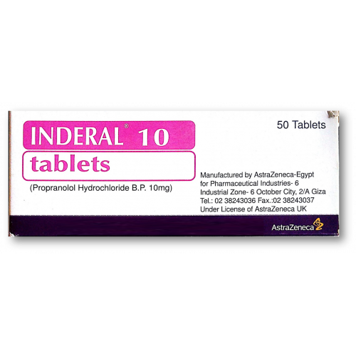 Inderal 10 mg astrazeneca